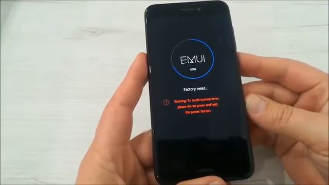 Huawei P8 Lite 2017 Factory Reset