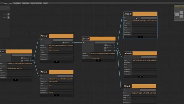 Dialogue Editor in Unity Graph смотреть онлайн
