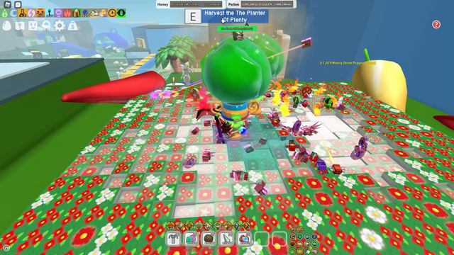 🌸Harvesting The Planter Of Plenty, But With 6000+ LOOT LUCK! 🍀| BSS Test Realm!