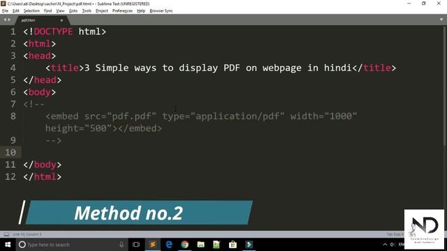 3 Simple ways to display pdf on webpage in Hindi смотреть онлайн