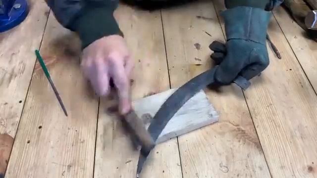 ДЕЛАЕМ ОРУЖИЕ НИНДЗЯ ИЗ РЖАВОЙ ЛОАТЫ смотреть онлайн