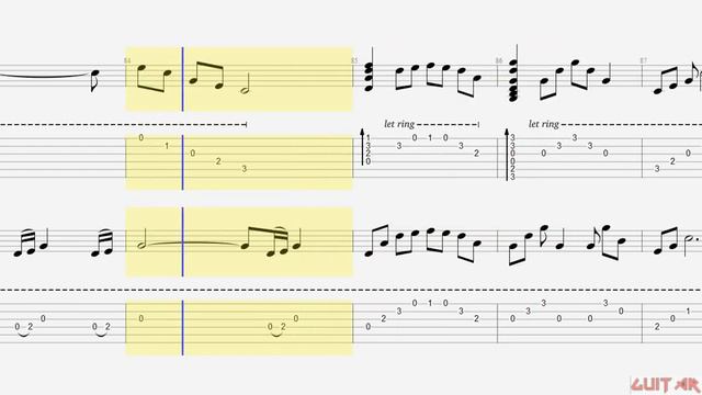 Guns N`Roses Tabs - November Rain (Izzy) смотреть онлайн