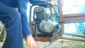 Мотороллер МУРАВЕЙ,Запуск после 4 лет простоя