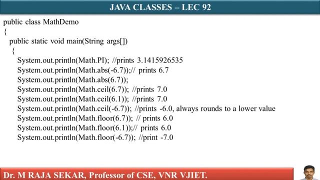Math class LEC 92 смотреть онлайн