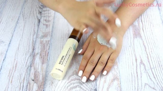 Обзор на базу под макияж The Saem Eco Soul Real Fit Make Up Base смотреть онлайн