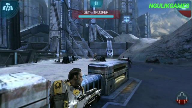 Game Action Keren Offline - Mass Effect Infiltrator Android Gameplay смотреть онлайн