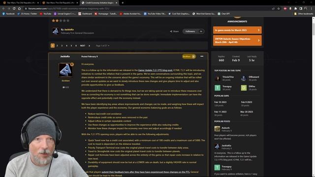 SWTOR News in 2023 - 64-Bit Client With Game Update 7.2.1 смотреть онлайн