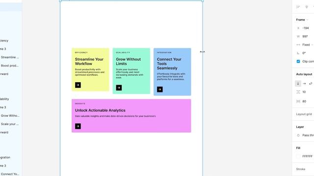 Figma Auto Layout Wrap tutorial: NEW features revealed at CONFIG 2023 смотреть онлайн