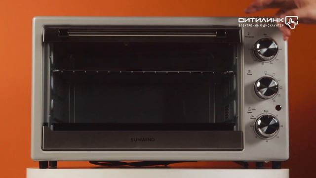 Обзор мини-печи SUNWIND SEO-GL5102 | Ситилинк смотреть онлайн