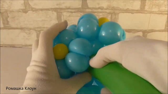 ЦВЕТЫ ИЗ ШАРИКОВ гиацинт Balloon Flower Hyacinth TUTORIAL flores jacinto con globos смотреть онлайн