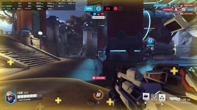Overwatch 2 | RTX 3070 + Ryzen 5 5600X | 1080P | Ultra Settings смотреть онлайн