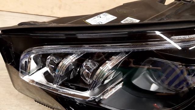 Фары левая MERCEDES-BENZ GLS X167 2019 - 2023 год выпуска Multibeam LED В сборе с Блоками . ddd смотреть онлайн