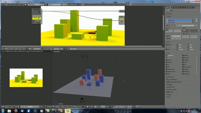 Blender Tutorials | First steps and preparation 18 | Render layers & Node смотреть онлайн
