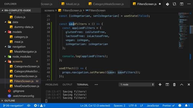 39 Passing Data Between Component & Navigation Options Header смотреть онлайн