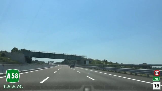 A58 | Tangenziale Est Esterna di MILANO | Direzione Sud | Percorso completo смотреть онлайн