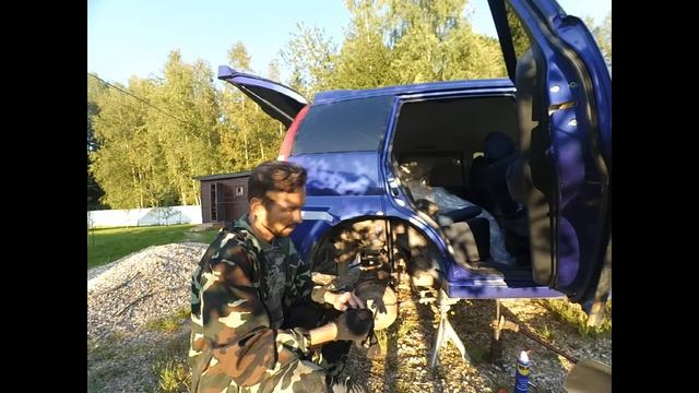 Установка задних подкрылок на Honda HRV смотреть онлайн