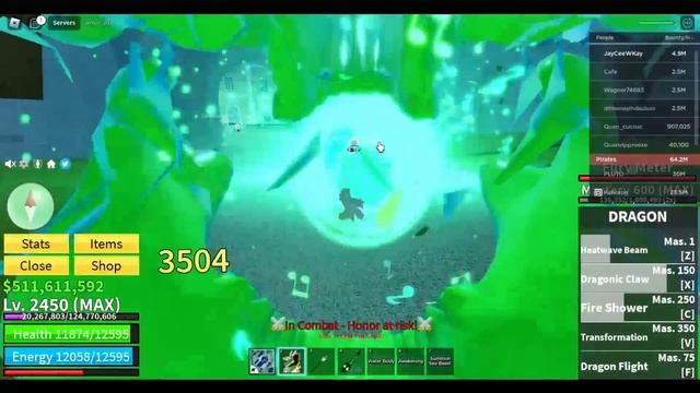 Dragon Fruit Bounty Hunting but at 5 AM... (Blox Fruits) смотреть онлайн