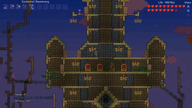 Terraria PvP - Terraria PVP - Defend The Fortress Three! Feat. - HERO! смотреть онлайн