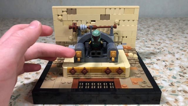 Lego Star Wars Boba Fett’s Throne MOC смотреть онлайн