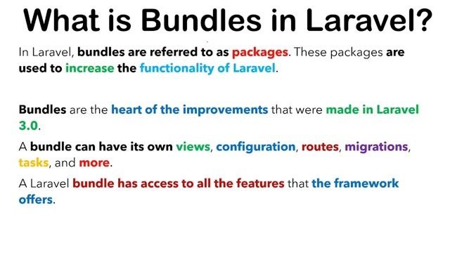 Bundles in Laravel | Bundles in Laravel: Everything You Need to Know | Laravel में Bundles क्या है? смотреть онлайн