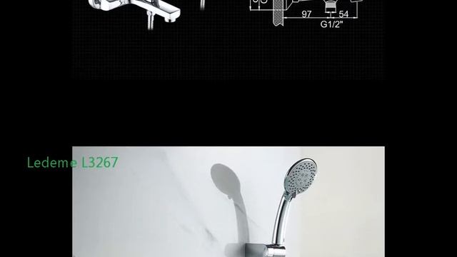 Обзор смесителя Ledeme L3267 смотреть онлайн
