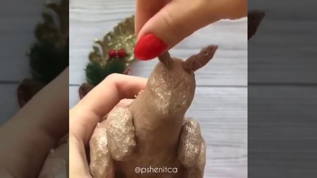 «Белочка из природного материала» смотреть онлайн