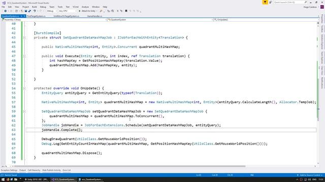 Quadrant System in Unity ECS (Find Target/Obstacle Avoidance/Boids) смотреть онлайн