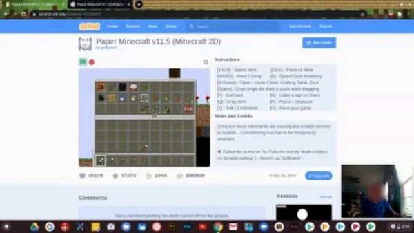 Paper Minecraft v11.5 (Minecraft 2D)