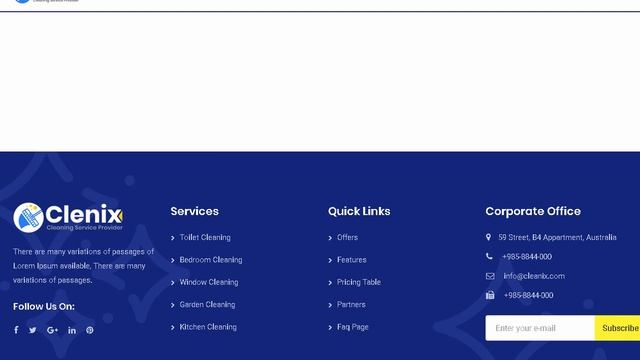 Clenix - Cleaning Services WordPress Theme | Themeforest Templates смотреть онлайн