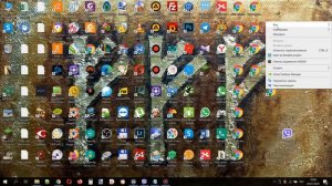 Как упорядочить значки на Рабочем столе Windows  Настройка рабочего стола выравнивание значков, пер