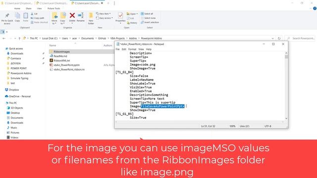 VBA Powerpoint : Dynamic Ribbon + Code Exporter + Edit Addins смотреть онлайн