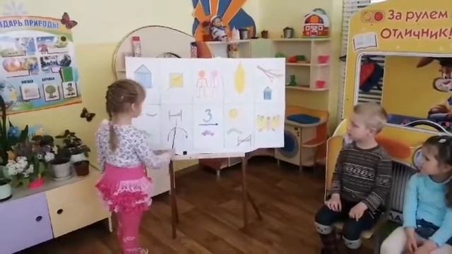 Мнемотаблица. Стихотворение "Бабочка" смотреть онлайн