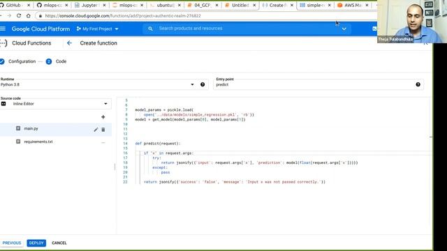 MLOps Lecture Series 04 - Serving ML models using GCP, AWS and Docker смотреть онлайн