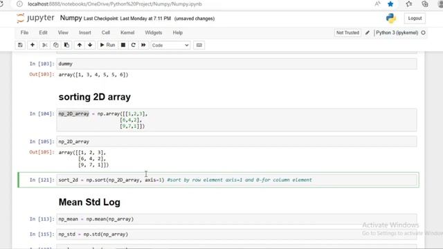 Python NumPy Tutorial | NumPy and Inbuilt Function Tutorial ? смотреть онлайн