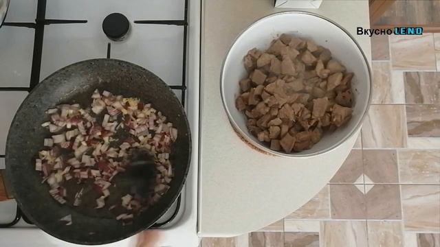 Вкусно ленд! Готовим дома! Картофельные бомбочки с мясом! смотреть онлайн