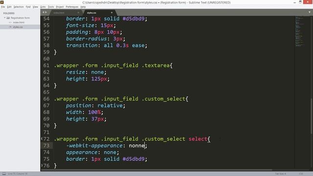 Responsive Registration Form In HTML and CSS -- Sign Up form Design смотреть онлайн
