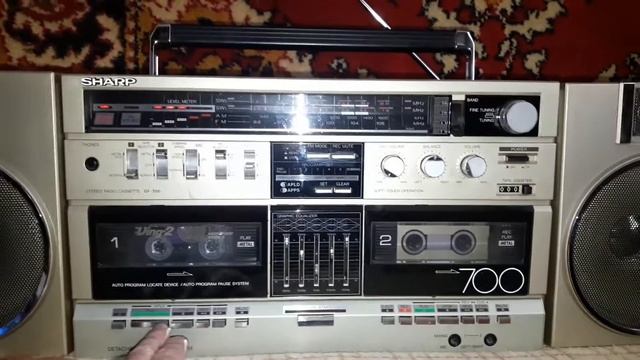 Sharp GF-700 в редком золотом цвете. смотреть онлайн
