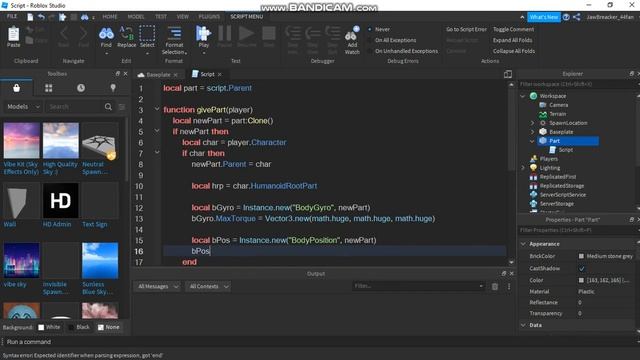 How to make a part follow you in Roblox Studio смотреть онлайн