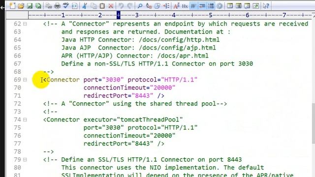 How to find out Port number of apache Tomcat 9 Web Server | forgot apache tomcat 9 port number смотреть онлайн