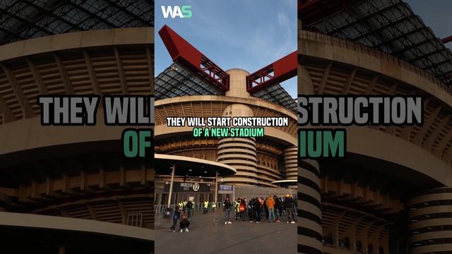 Historic Stadium for AC and Inter Milan San siro set to be demolished #shorts #soccer #football смотреть онлайн