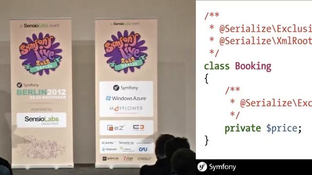 SymfonyLive Berlin 2012 - Hugo Hamon - Leveraging the Serializer Component смотреть онлайн