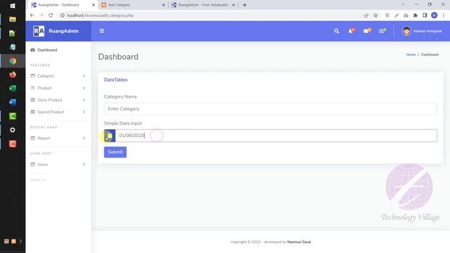 How to Edit Admin Panel Template | Create Admin Panel in PHP | Dashboard PHP MySql Bootstrap смотреть онлайн