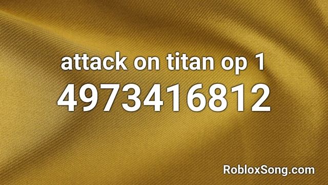 attack on titan op 1 Roblox ID - Roblox Music Code смотреть онлайн
