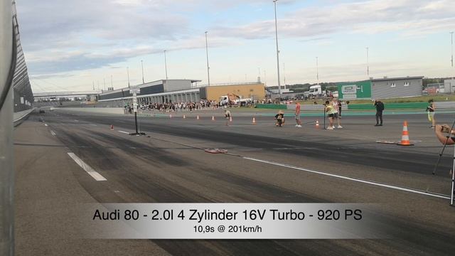 L8 Night Raceday 2020 - Audi 80 - 2.0l 16V Turbo - 920 PS - Quattrolf Performance