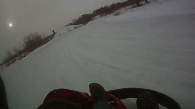 Зимний картинг на шипах г. Магнитогорск смотреть онлайн