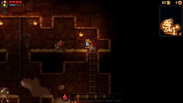 [RU] SteamWorld Dig 2 - 14 Jackhammer and Artifact смотреть онлайн