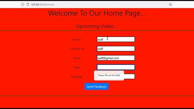 Form Validation In Django | How To Validate Form In Django | Normal Form In Django | B2T | By B2T смотреть онлайн