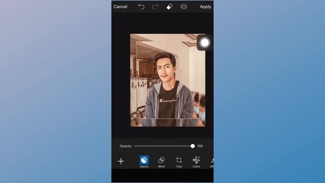 HOW TO BLUR BACKGROUND USING #PICSART смотреть онлайн