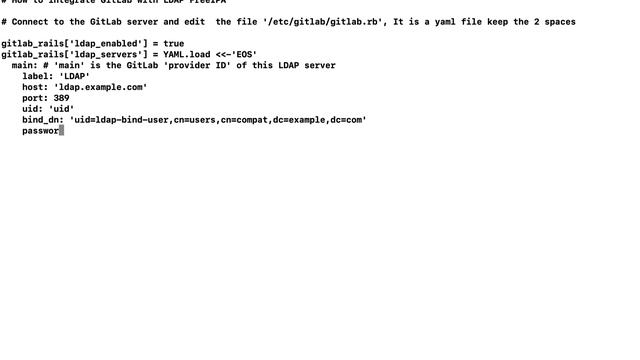 GitLab LDAP Integration смотреть онлайн