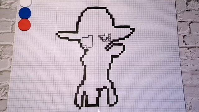 Как нарисовать Бедовую Тару по клеточкам | Brawl Stars смотреть онлайн